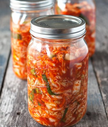 Kimchi In Grocery Store