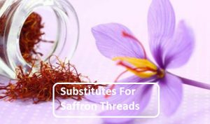 Substitutes For Saffron Threads