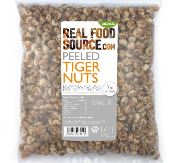 Peeled Tiger Nuts In Grocery Store