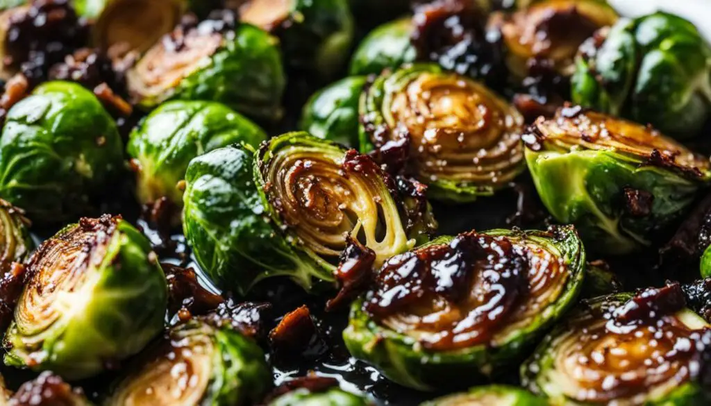 Balsamic Glazed Brussels Sprouts