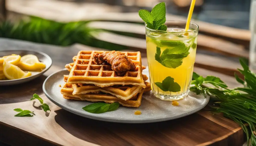 Refreshing Drink Pairings for Chicken and Waffles