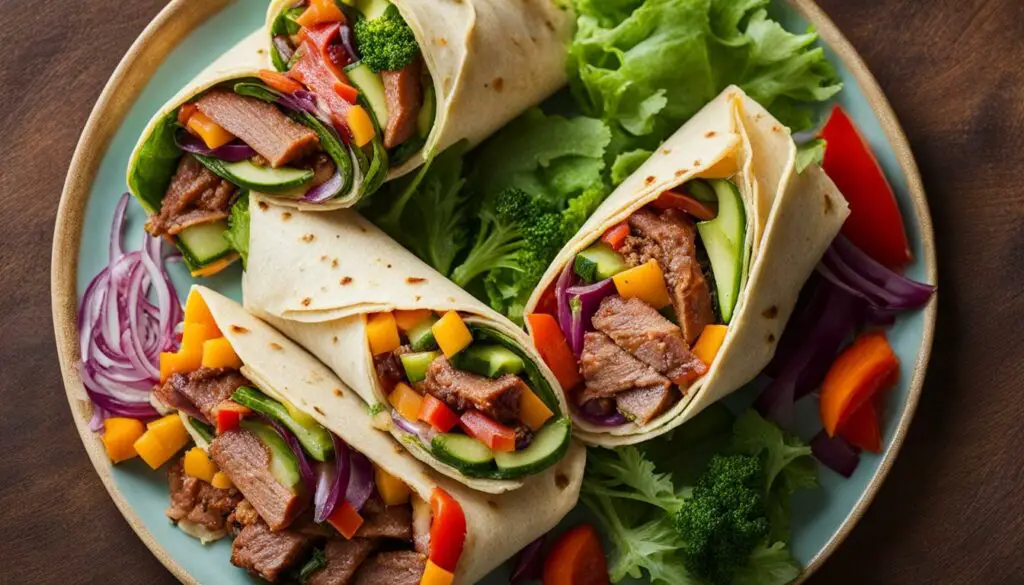 delicious dinner recipes with wraps