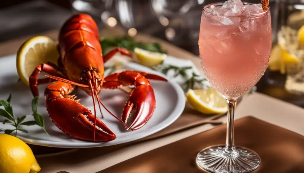 drinks to pair with lobster tails