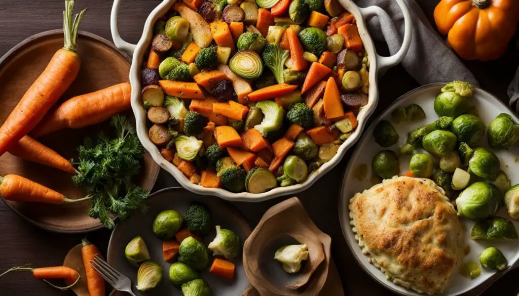 flavorful side dishes for chicken pot pie