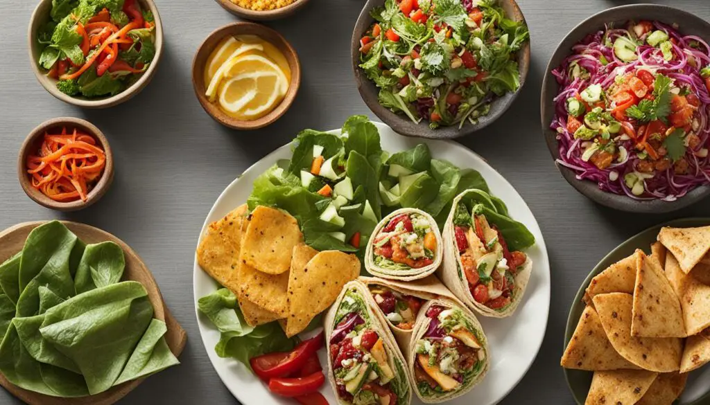 flavorful wraps and side dishes