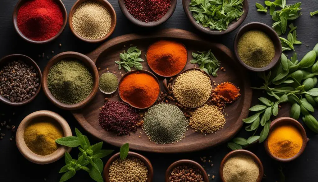 herbs and spices