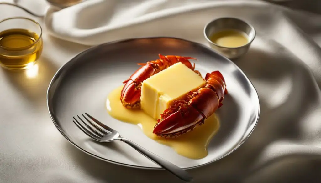 melted butter for lobster tails