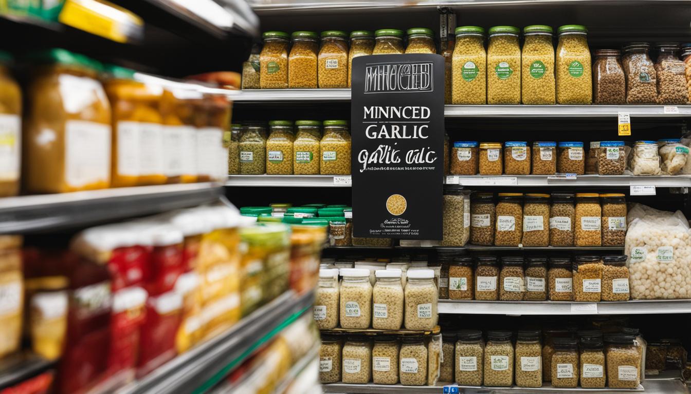Locating Minced Garlic Where Do You Find It in The Grocery Store?