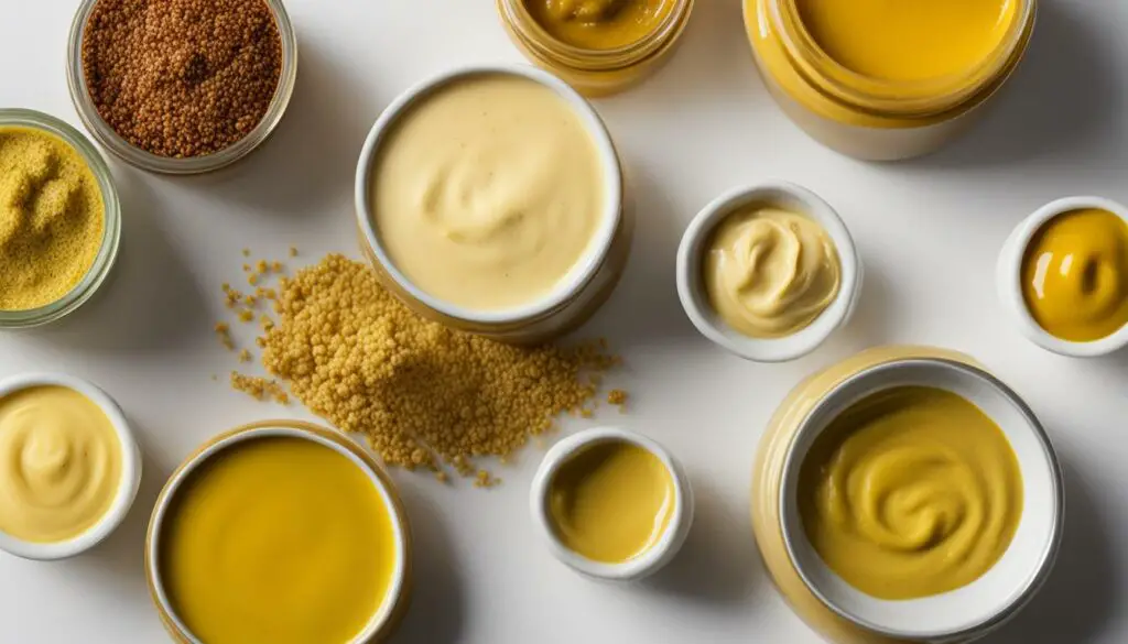 non-spicy mustard alternatives
