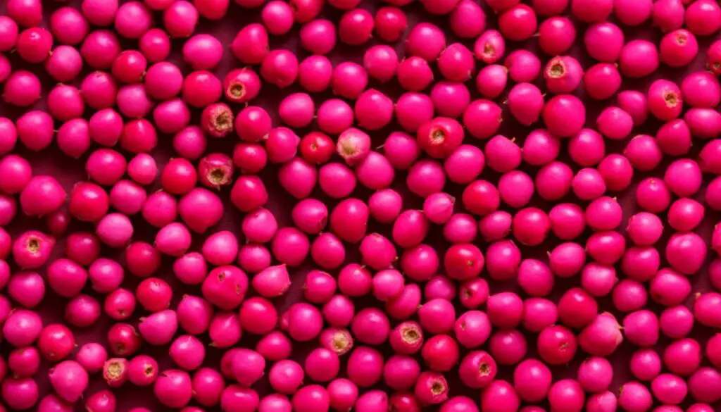 pink peppercorns