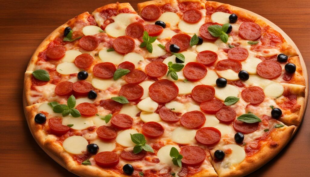 pizza portion size