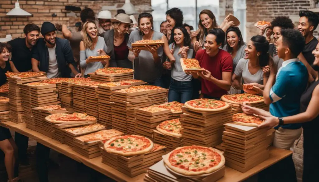 pizza quantity for 25 people