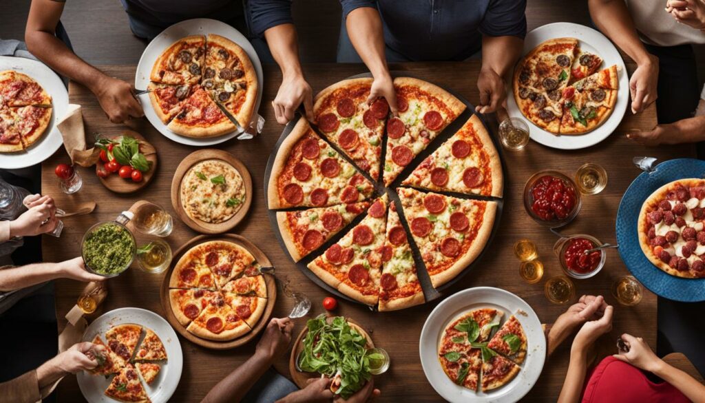pizza servings for adults and pizza quantity for 20 people