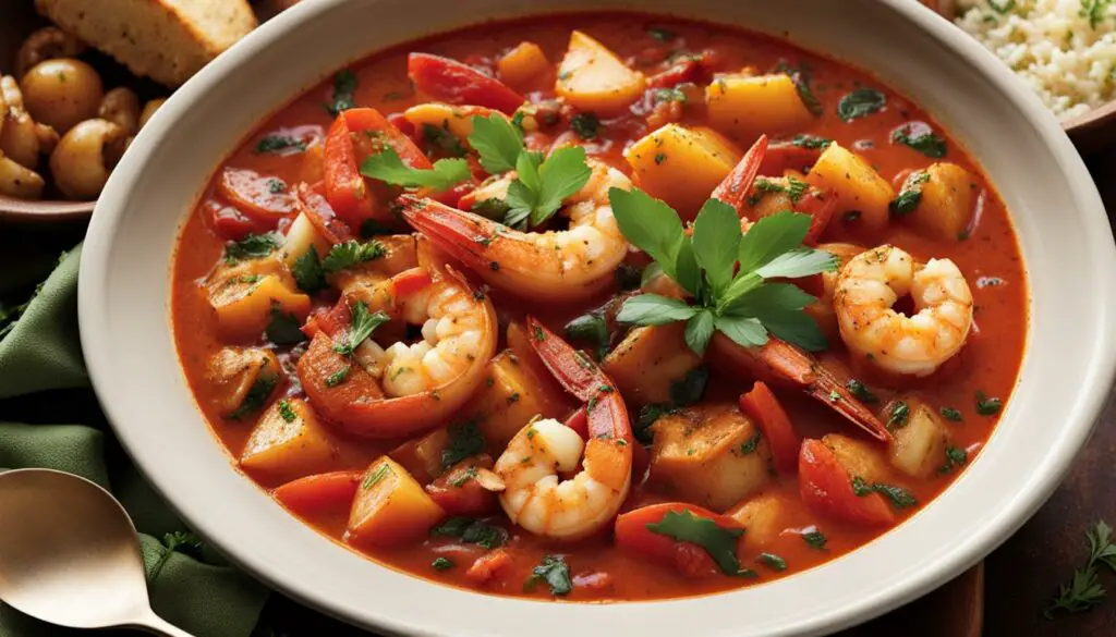 satisfying soups and stews for grilled shrimp