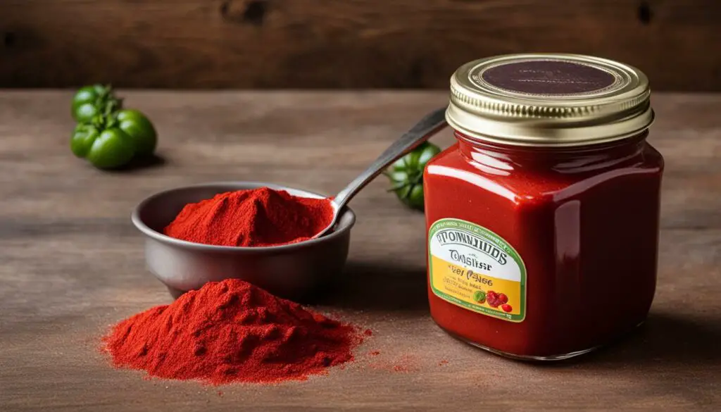 tomato paste as a substitute for tomato powder