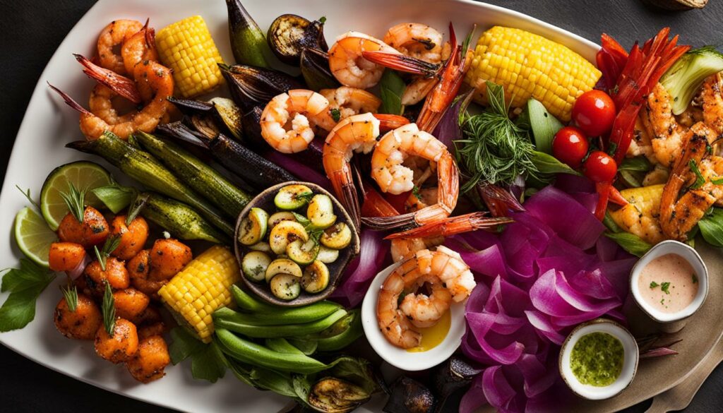 vegetable side dishes for shrimp cocktail