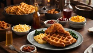 what goes with chicken and waffles