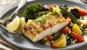 what to serve with baked cod