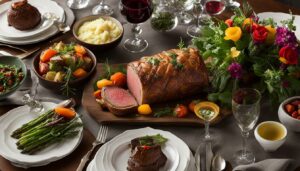 what to serve with beef wellington