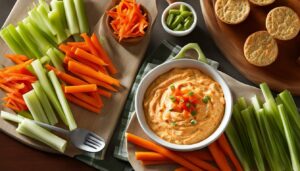 what to serve with buffalo chicken dip