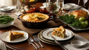 what to serve with chicken pie