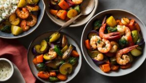 what to serve with garlic butter shrimp