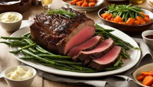 what to serve with rib roast