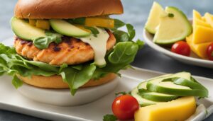 what to serve with salmon burgers