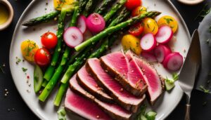 what to serve with seared tuna