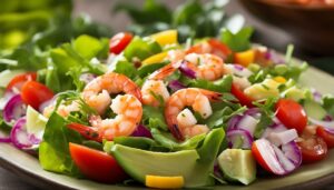 what to serve with shrimp salad