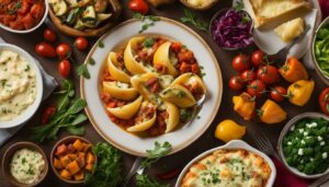 what to serve with stuffed shells