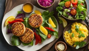 what to serve with tuna patties