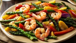 what vegetable goes with shrimp scampi