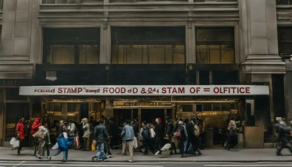 Food Stamp Office in Manhattan