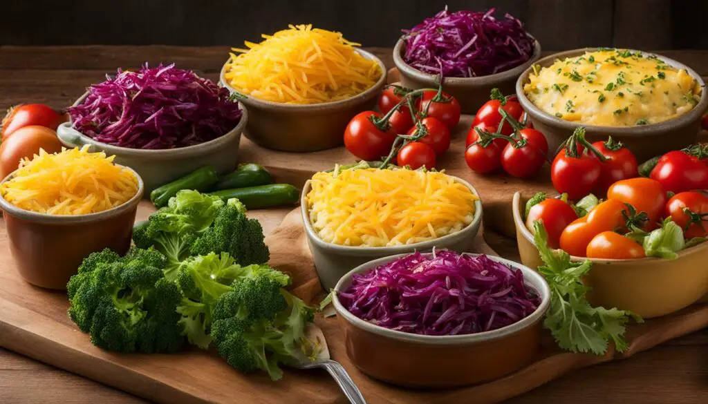 Fresh Vegetables to Pair with Hash Brown Casserole