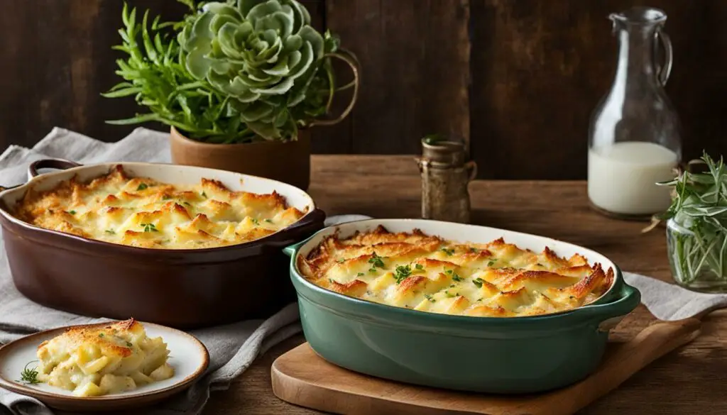 Gruyère scalloped potatoes