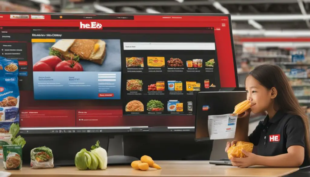 HEB online shopping with SNAP