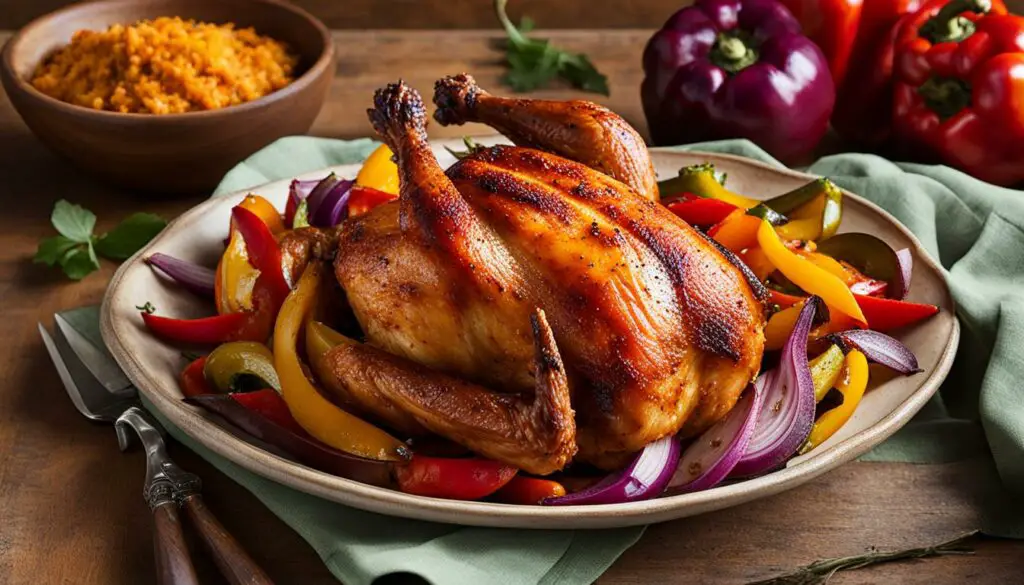 Harissa roasted chicken