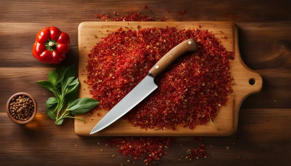 Homemade Red Pepper Flakes