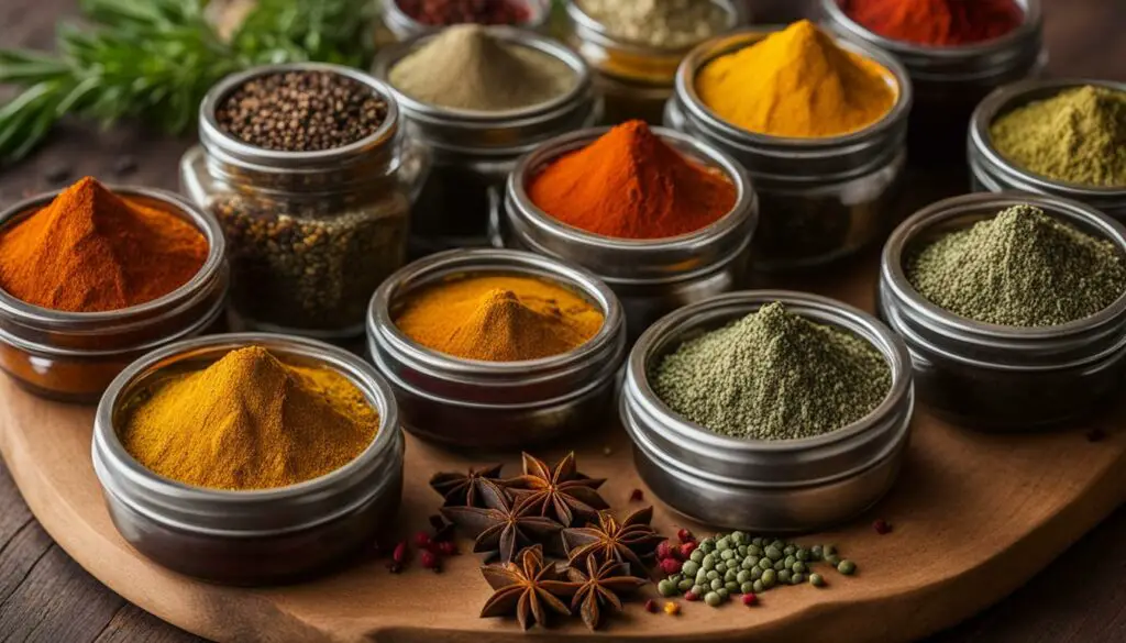 Indian spice mixes