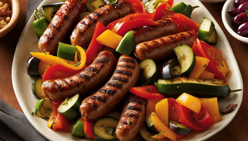 Italian sausage and peppers pairing options