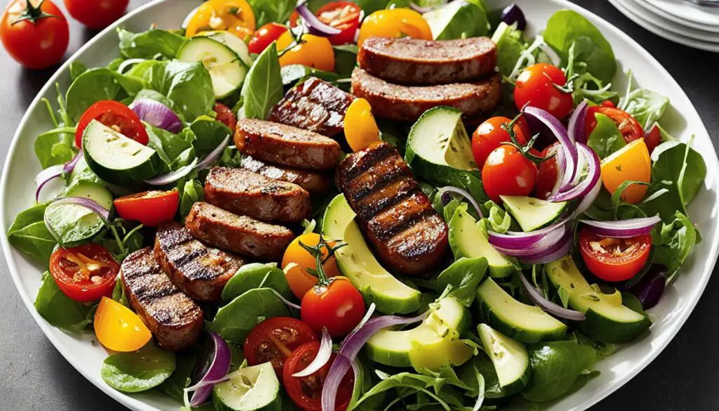 Italian sausage and peppers salad ideas