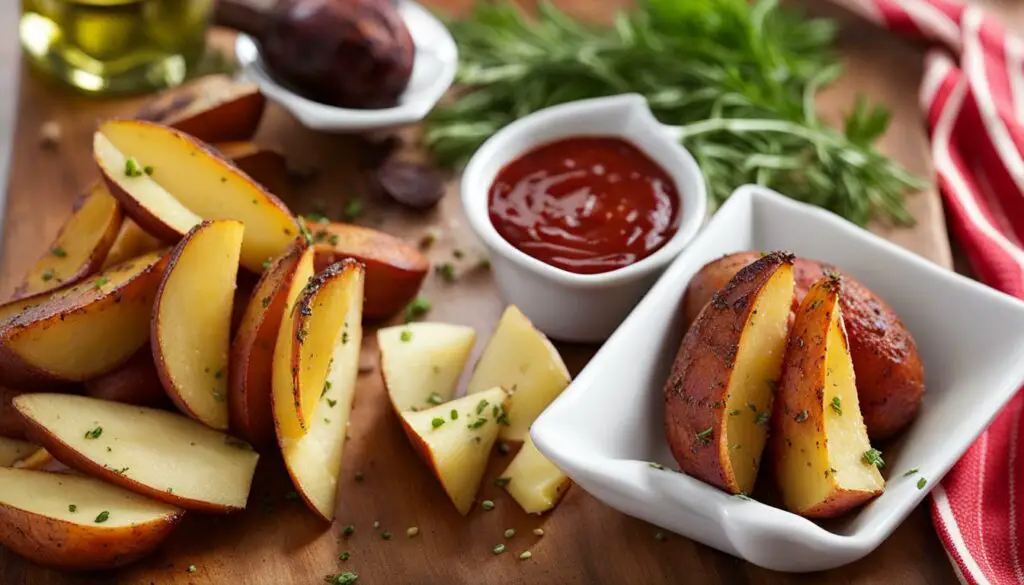 Roasted Red Potato Wedges