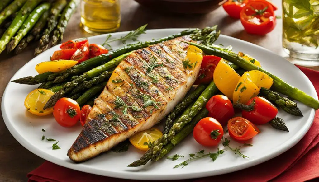 Roasted Vegetables for Grilled Fish