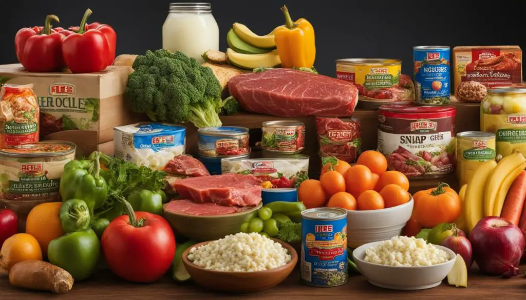 SNAP eligible items at H-E-B