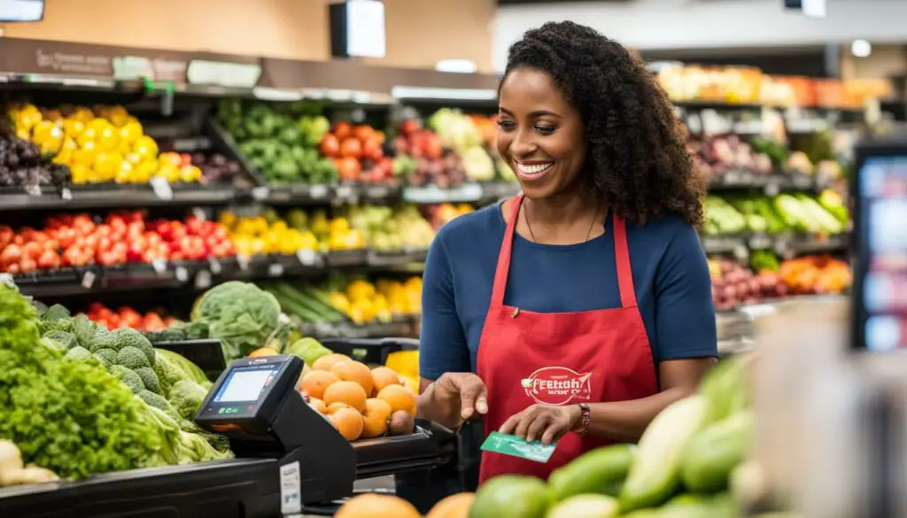 Using EBT at Fresh Market