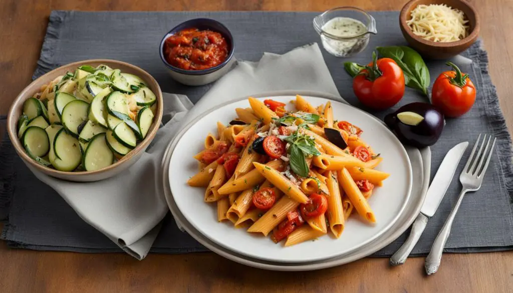 alternative sides for penne alla vodka