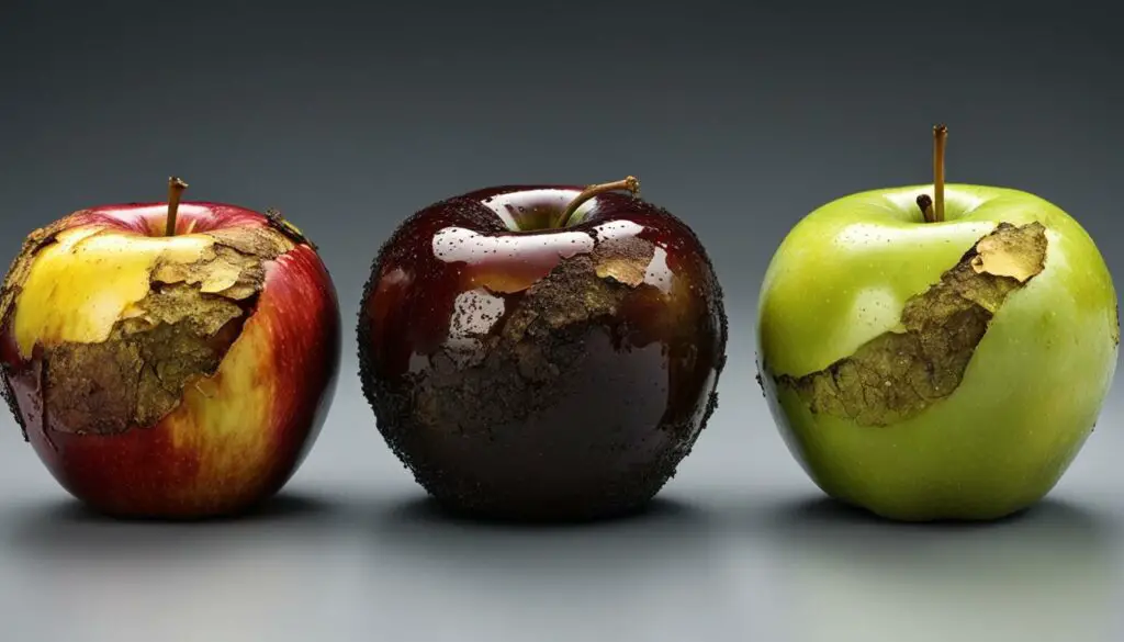 apple aging process
