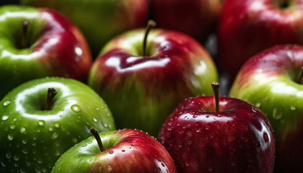 apple nutrient content