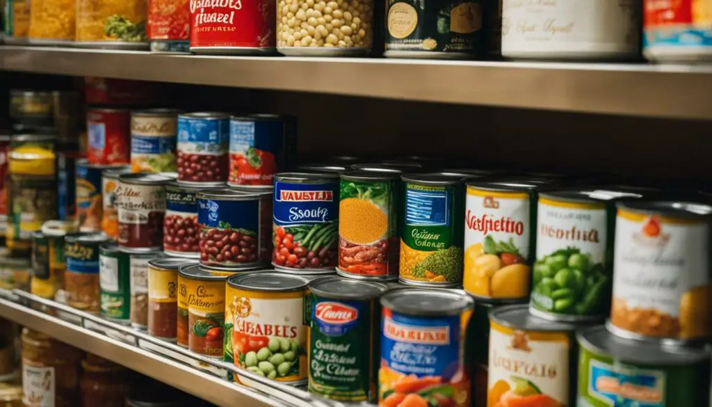 canned foods
